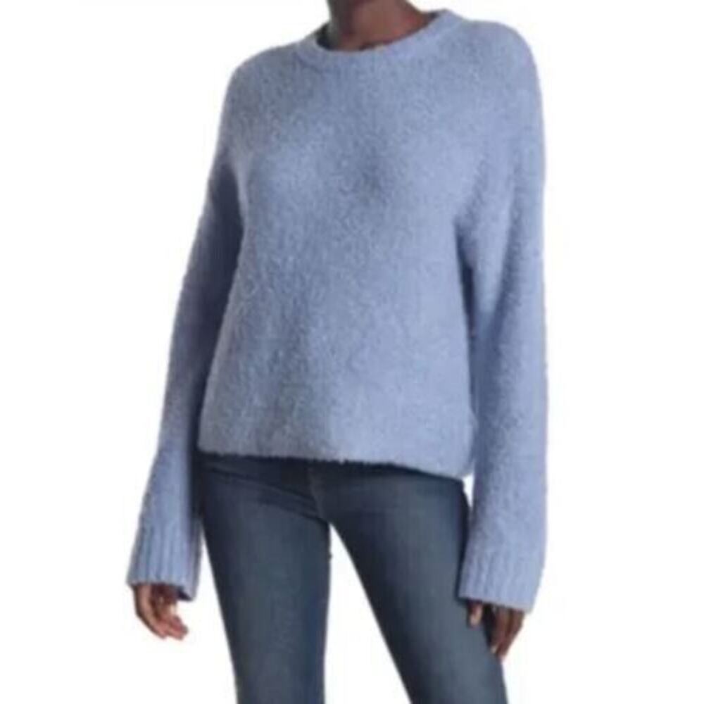 Abound Women's‎ Boucle Knit Dolman Sweater In Blue Forever Xsmall